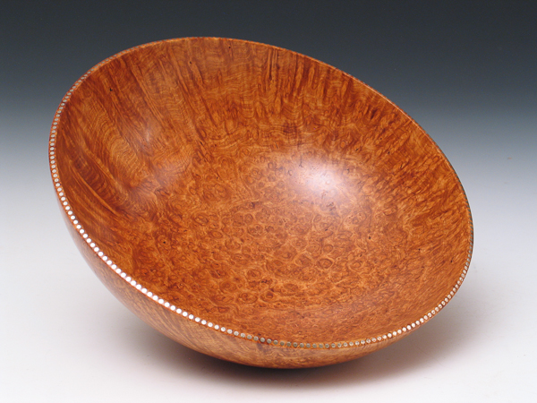 AMBOYNA BURL BOWL