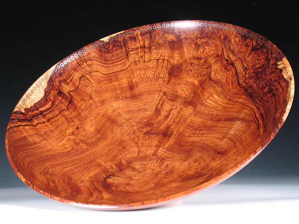  HONDURAS ROSEWOOD BOWL