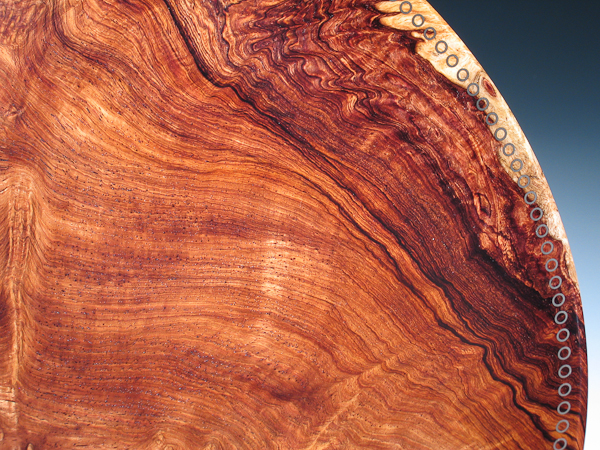  HONDURAS ROSEWOOD BOWL - detail 2