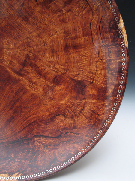  HONDURAS ROSEWOOD BOWL- detail 3