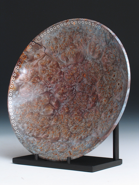 MAPLE BURL PLATE