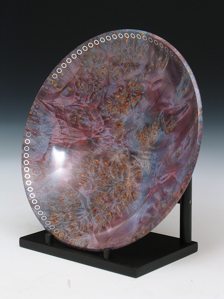MAPLE BURL PLATE